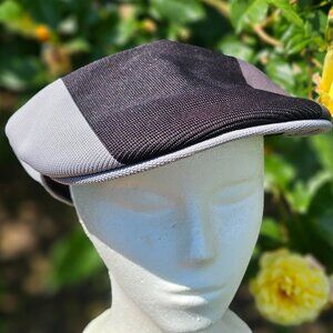 Kangol XXL tri color flat cap